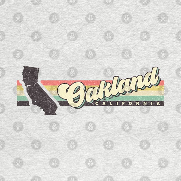 Oakland California city by SerenityByAlex